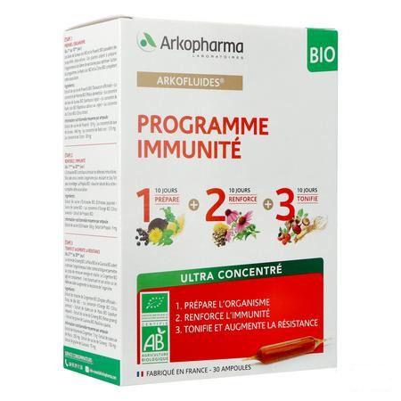 Arkofluides Immuniteitsprogramma Amp 30X10 ml  -  Arkopharma