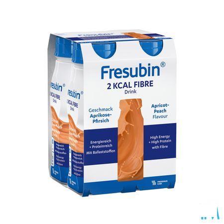 Fresubin 2kcal Fibre Drink Peche-abric.easy4x200 ml  -  Fresenius