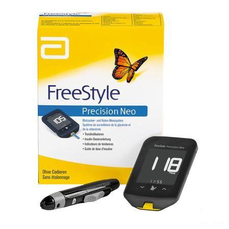 Freestyle Precision Neo Glucometre + 10 Lancettes  -  Abbott