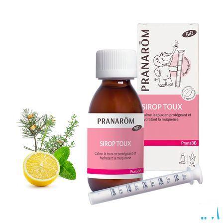 Pranabb Keelsiroop Bio Droge Hoest 100ml  -  Pranarom