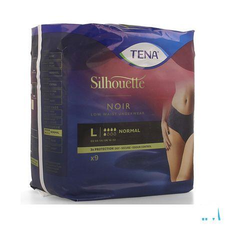 Tena Silhouette Noir Low Waist L 795621