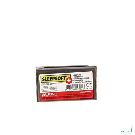 Alpine Sleep Soft Plus Oordoppen Met Filter 1P