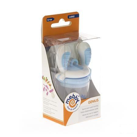 Genius Tetine Alimentation Solide Large Bleu  -  Bomedys