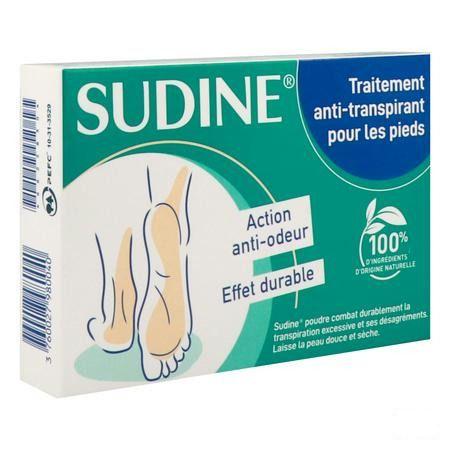 Sorifa Sudine Transpiration Pieds Poudre Sachets 6