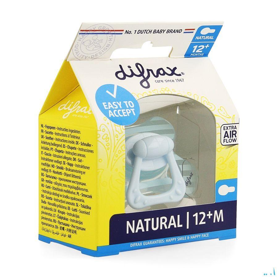 Difrax Fopspeen Natural 12 + M  -  Difrax