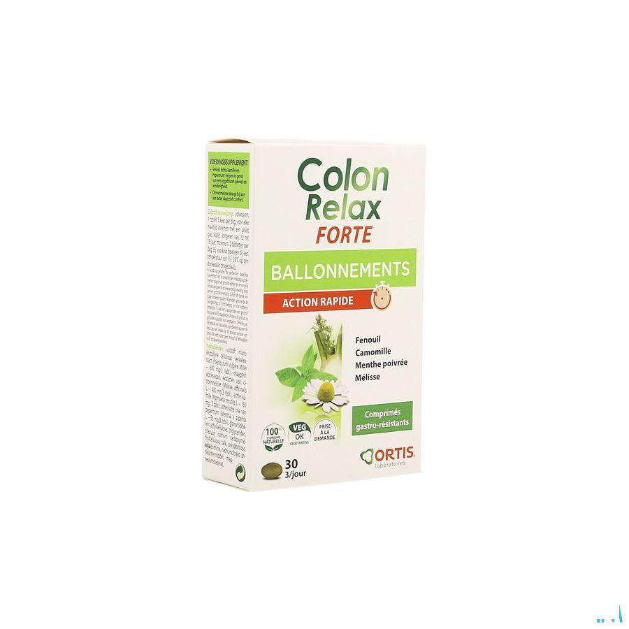 Ortis Colon Relax Forte Comprimes 30  -  Ortis
