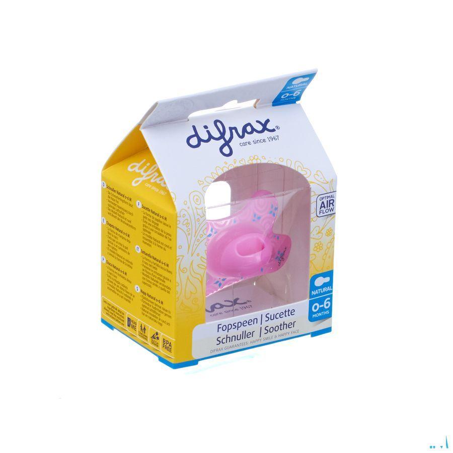 Difrax Fopspeen Natural 0-6 M  -  Difrax