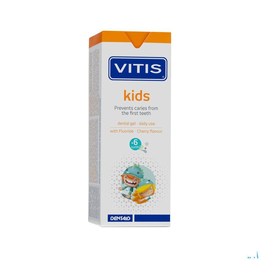 Vitis Kids Gel Tandpasta 50 ml  -  Dentaid