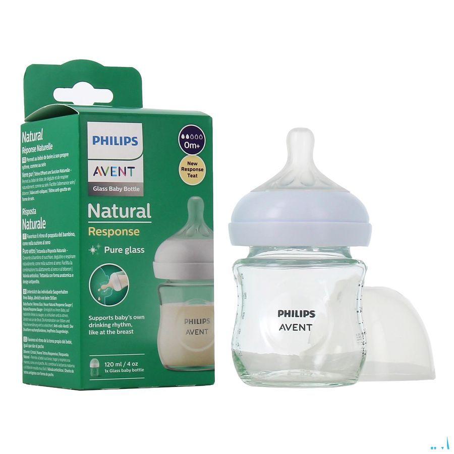 Philips Avent Natural 3.0 Zuigfles Glas 120 ml