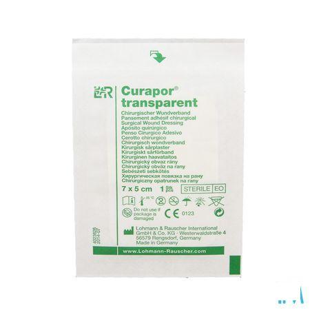 Curapor Transparant Steriel 7cmx 5cm 50 13101  -  Lohmann & Rauscher