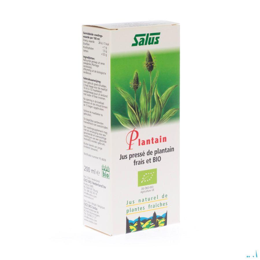Salus Jus Plantain Bio 200 ml  -  Ocebio