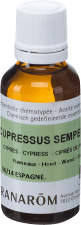 Cipres Altijd Groen Bio Essentiele Olie 30 ml  -  Pranarom
