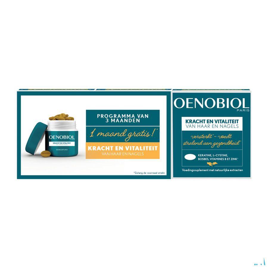 Oenobiol Kracht  &  Vitaliteit Caps 3X60