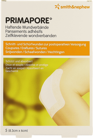 Primapore 8,30cmx 6cm 5 660330262  -  Smith Nephew