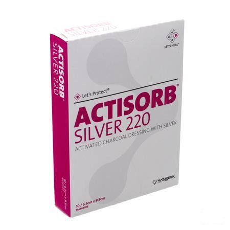 Actisorb Silver 220 Cp 9,5x 6,5cm 10 Mas065de  -  Gd Medical