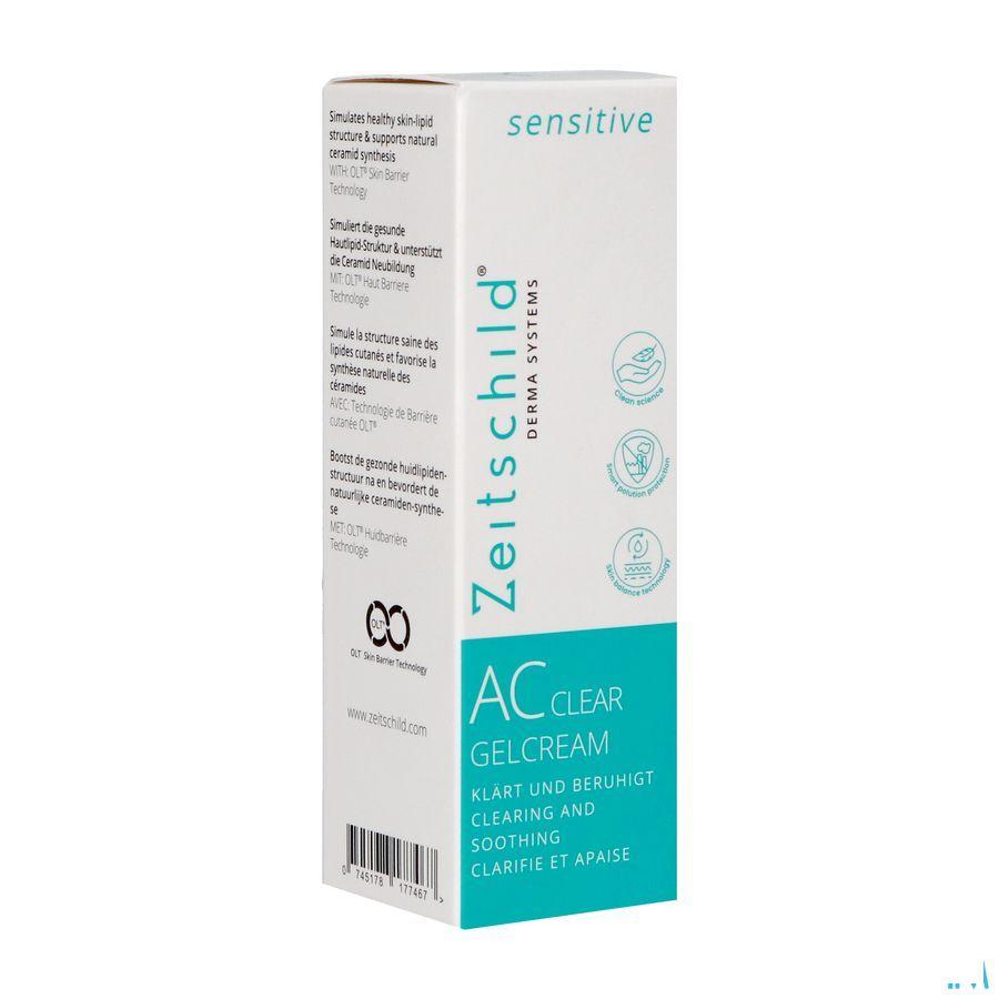 Zeitschild Derma System Clear Acne Sens.Gelcr.30 ml