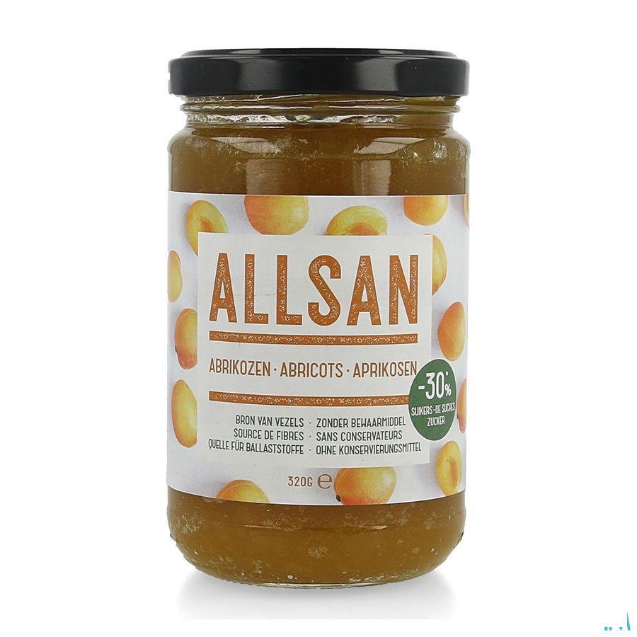 Allsan Pate Tartiner Abricots 320 gr  -  Revogan