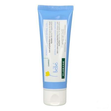 Klorane Baby Eryteal Creme Luierwissel 75 gr