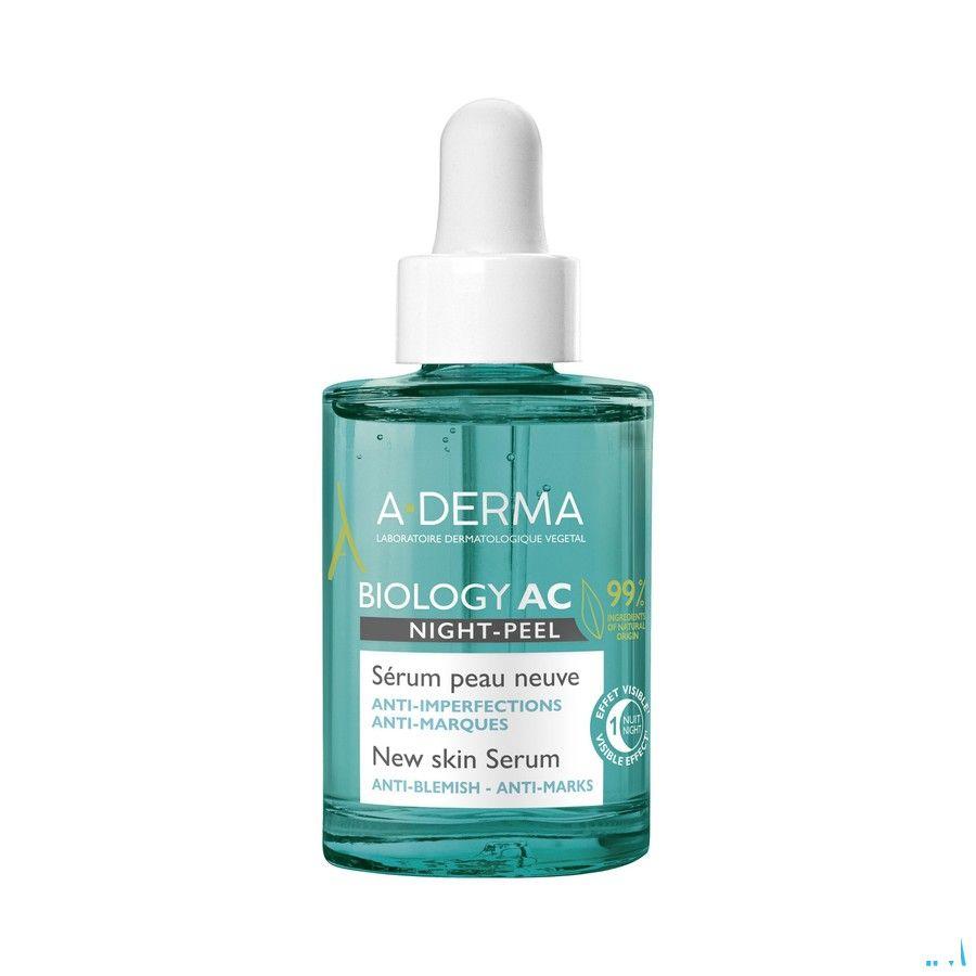 Aderma Biology Ac Night Peel Serum A/Onzuiv. 30 ml