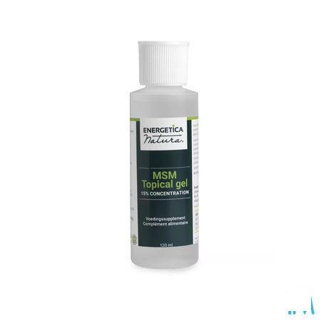 MSM Topical Gel 15% 120 ml  -  Energetica Natura