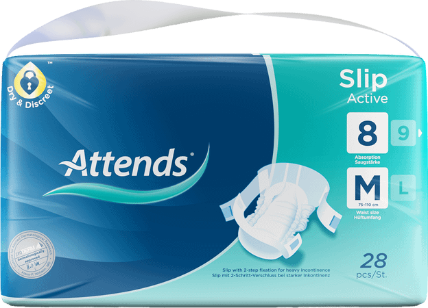 Attends Slip Active 8M 28  -  Attends