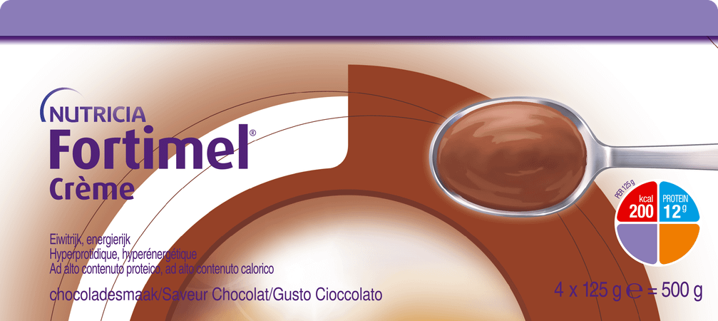 Fortimel Creme Chocolat 4X125 g  -  Nutricia