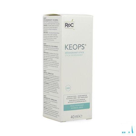 Roc Keops Deo Stick zonder alcohol zonder parfum 40 ml  -  Roc