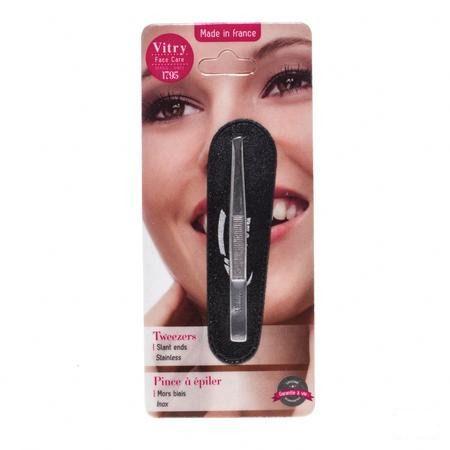 Vitry Classic Epileerpincet Schuin Inox 1016  -  Vitry
