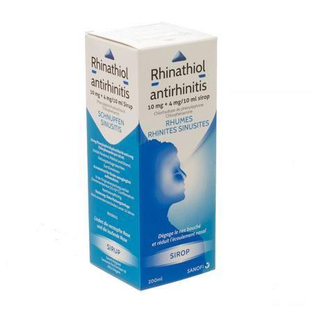 Rhinathiol Antirhinitis Sirop 200 ml