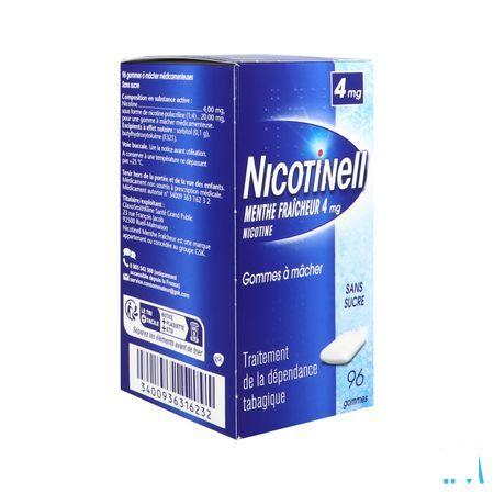 Nicotinell Cool Mint 4 mg Kauwgom 96