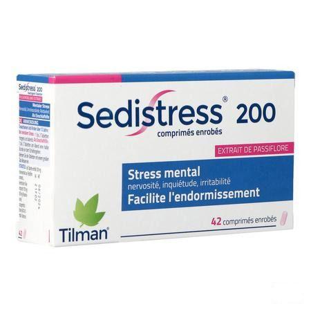 Sedistress 200 Omhulde Tabletten 42  -  Tilman