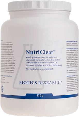 Biotics Nutriclear 670.2 mg  -  Energetica Natura