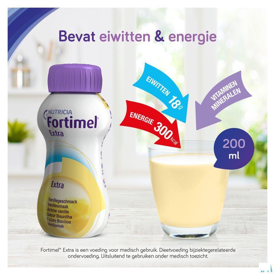 Fortimel Extra Mixed Multipack 8x200 ml  -  Nutricia