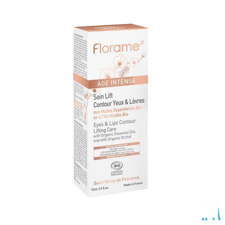 Florame Age Soin Lift Contour Yeux Levres Bio 15 ml  -  Natur'Inov