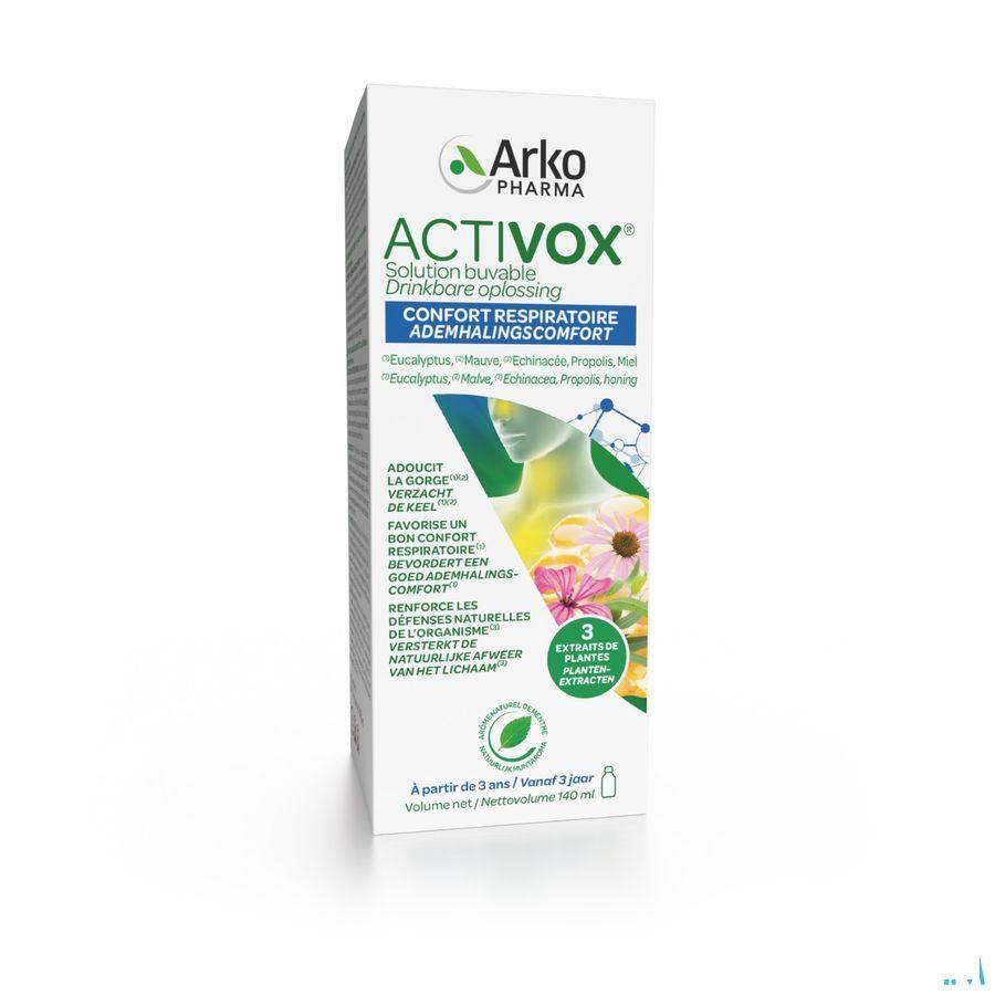 Activox Sirop Aux Herbes 150 ml  -  Arkopharma