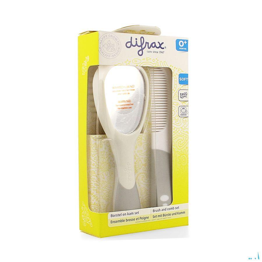 Difrax Set Borstel En Kam Dlx  -  Difrax