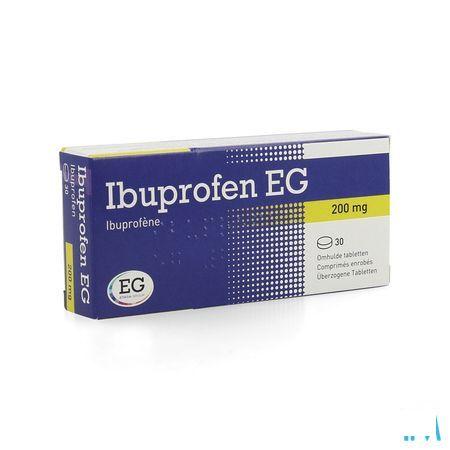 Ibuprofen EG 200 mg Comprimes Enrobes 30 X 200 mg  -  EG