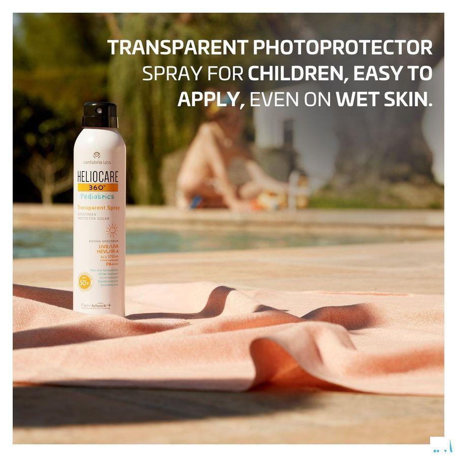 Heliocare 360 Pediat.transparent Spray Ip50 + 200 ml  -  Hdp Medical Int.