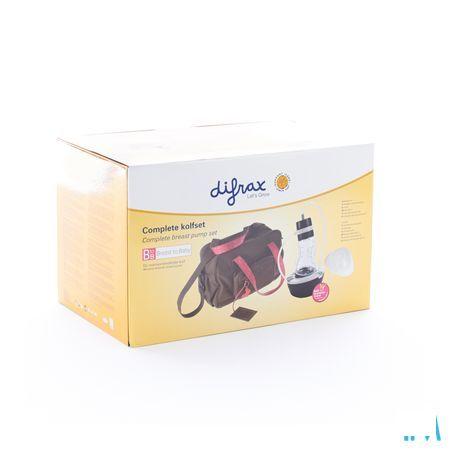 Difrax Btob Tire-lait Complete Set Incl. Sac 610  -  Difrax