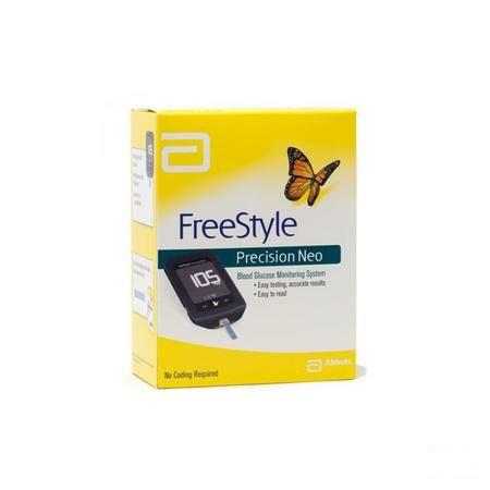 Freestyle Precision Neo Glucometer + 10 Teststrips  -  Abbott