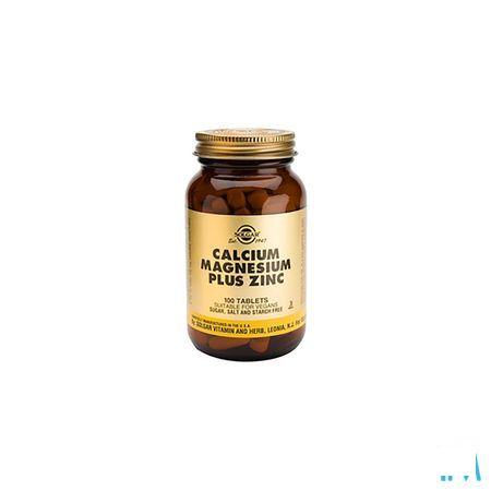 Solgar Calcium Magnesium Plus Zinc Comprimes 250  -  Solgar Vitamins