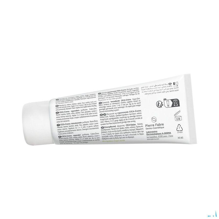 Aderma Dermalibour+ Cicacreme Herstellend 50ml  -  Aderma
