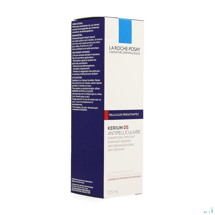 Kerium Ds Shampoo Cure Antipell Intensif 125 ml  -  La Roche-Posay