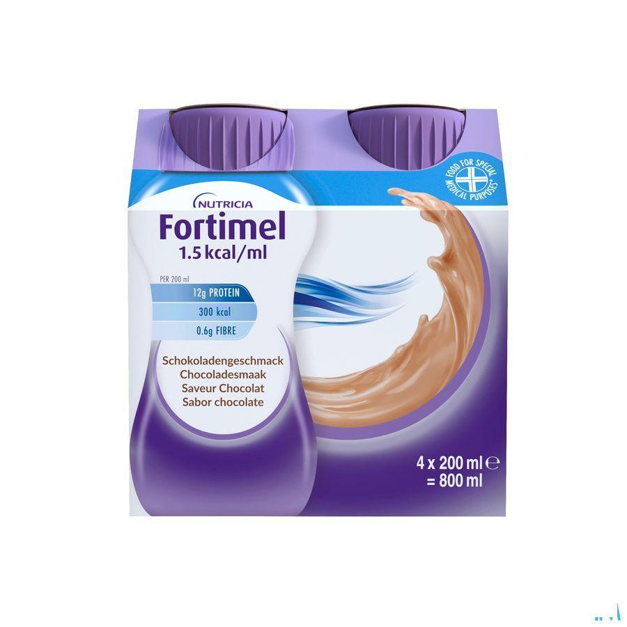 Fortimel 1.5Kcal Chocolade 4 x 200 ml