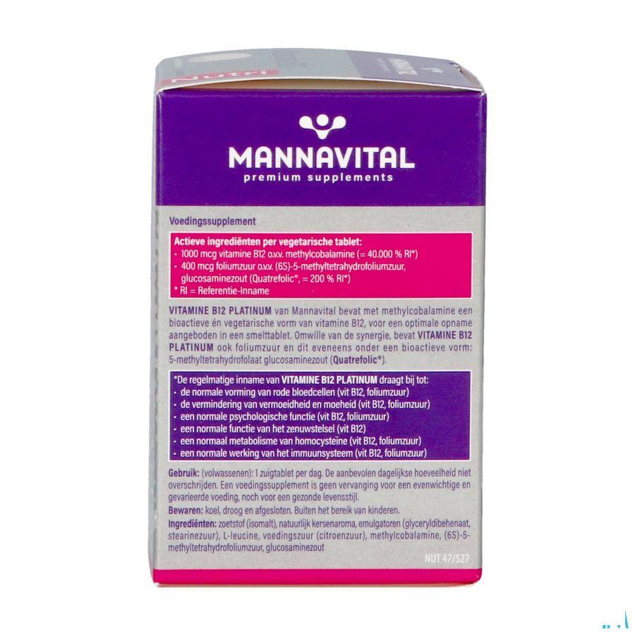 Mannavital Vitamine B12 Platinum V-Comp 60