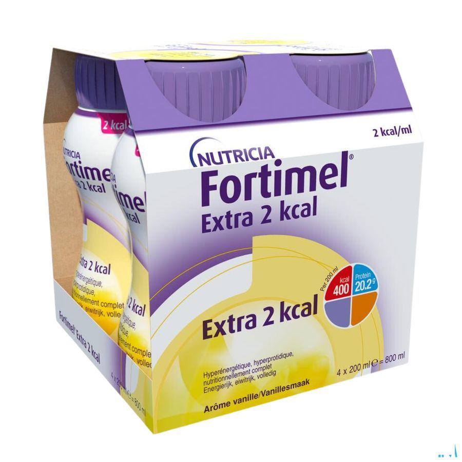 Fortimel Extra 2Kcal Vanille 4X200 ml  -  Nutricia