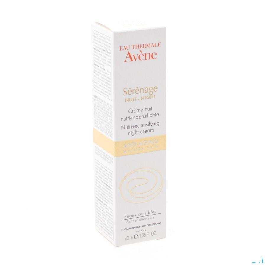 Avene Serenage Creme Nutri Redensifiant Nacht 40 ml  -  Avene