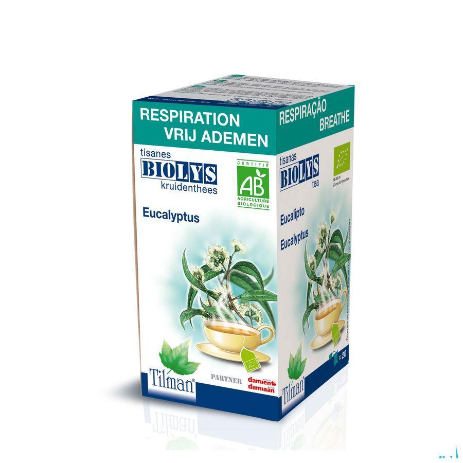 Biolys Eucalyptus Bio Tea-bags 20  -  Tilman