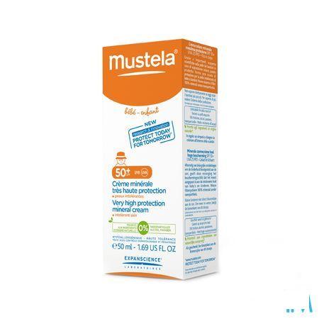Mustela Zon Creme Mineraal Z.h.bescherm.50 + 50 ml