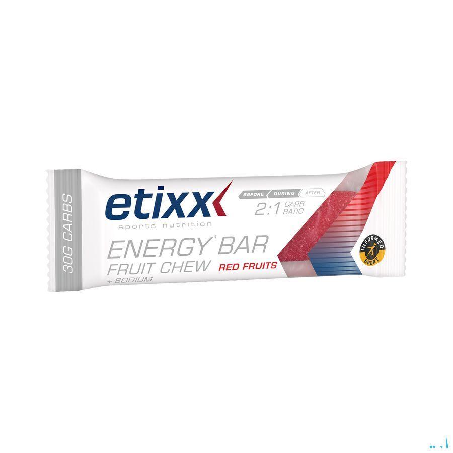 Etixx Energy Bar Fruit Red Fruits 38 g  -  Ceres Pharma
